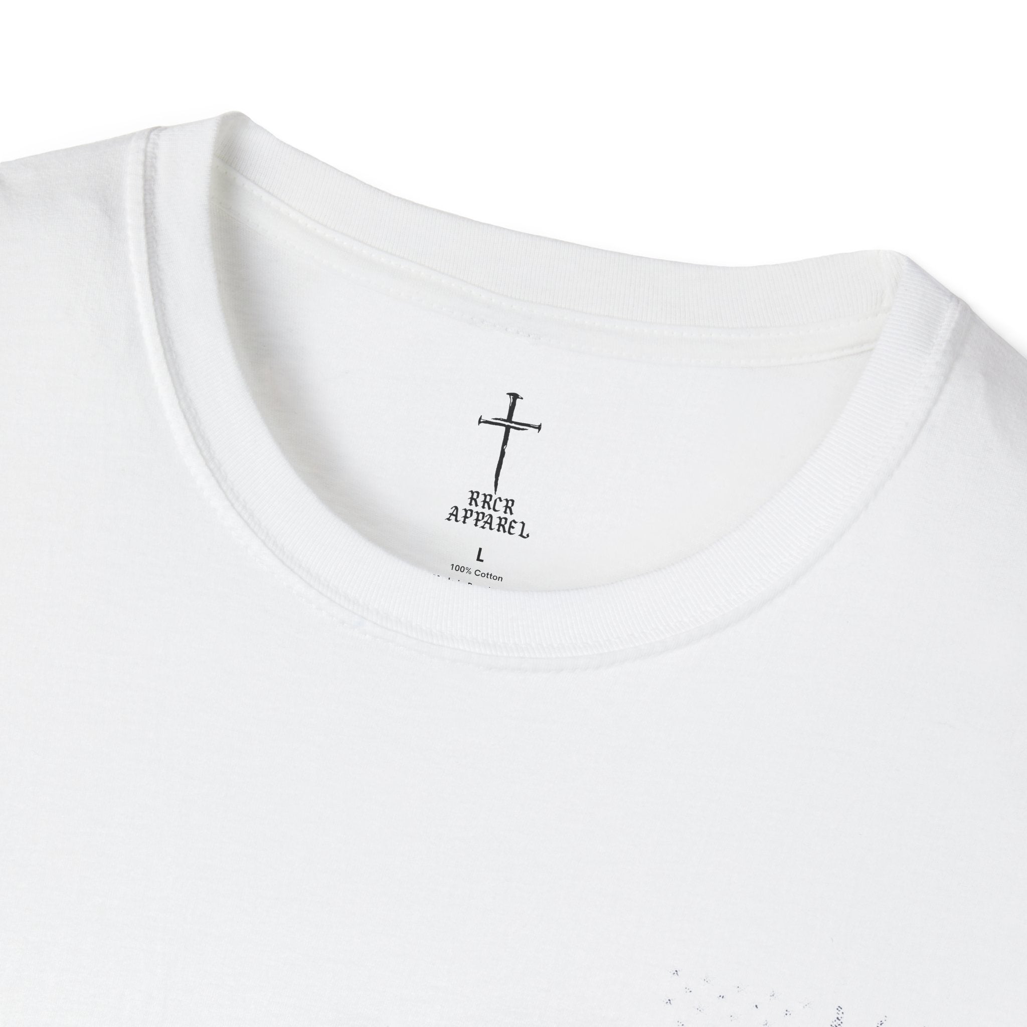 Christian Flag T-Shirt – “American by Birth, Christian by the Grace of God”