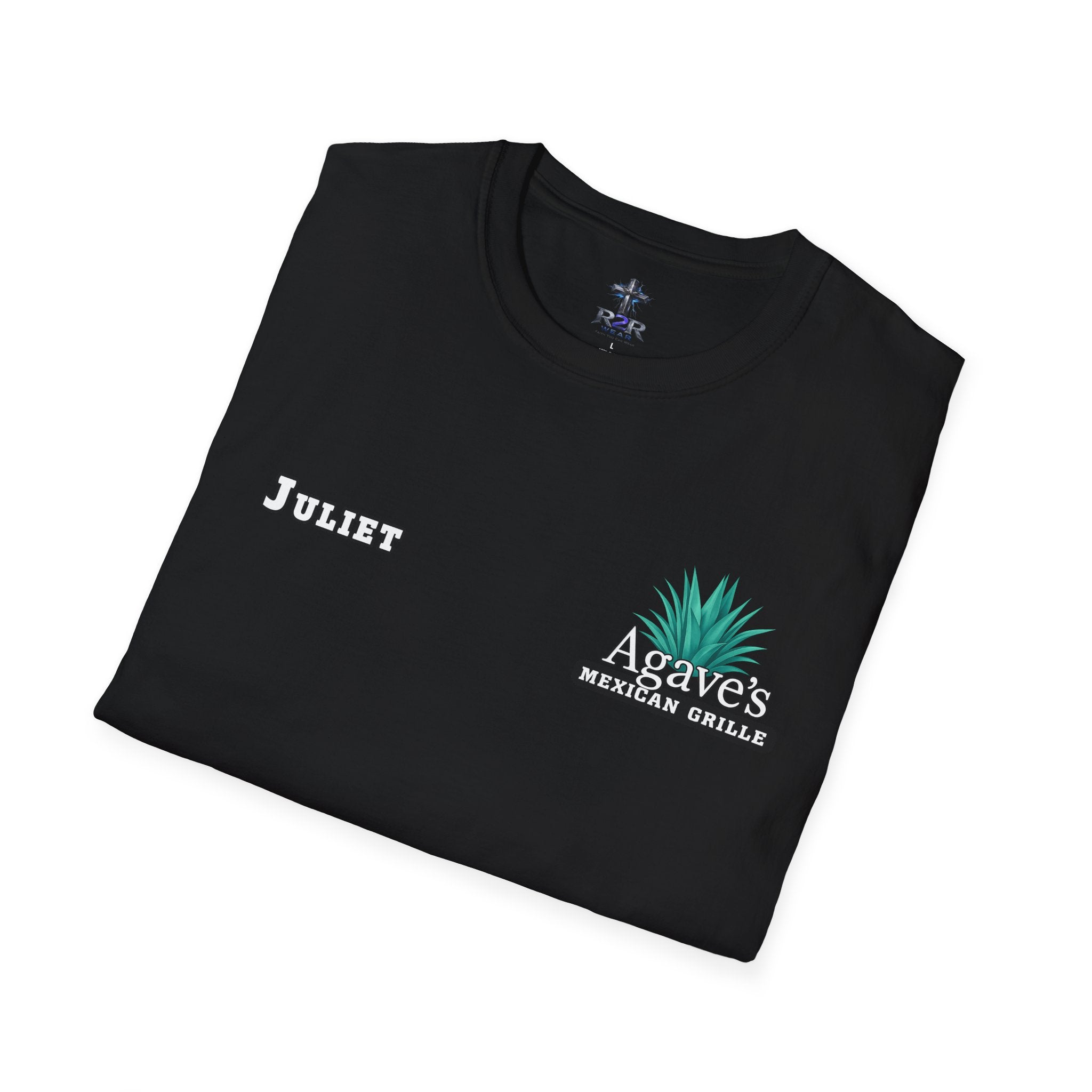 Juliet Cinco de Mayo Mexican Grille T‑Shirt — Agave's Staff/Promotional Tee