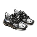 Men's Mesh Sneakers Lion Jesus Design
