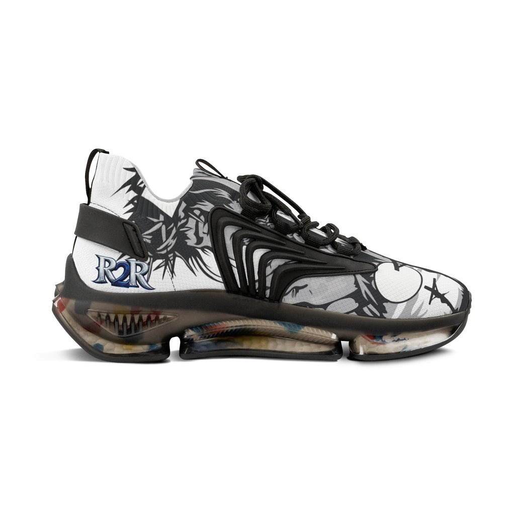 Men's Mesh Sneakers Lion Jesus Design
