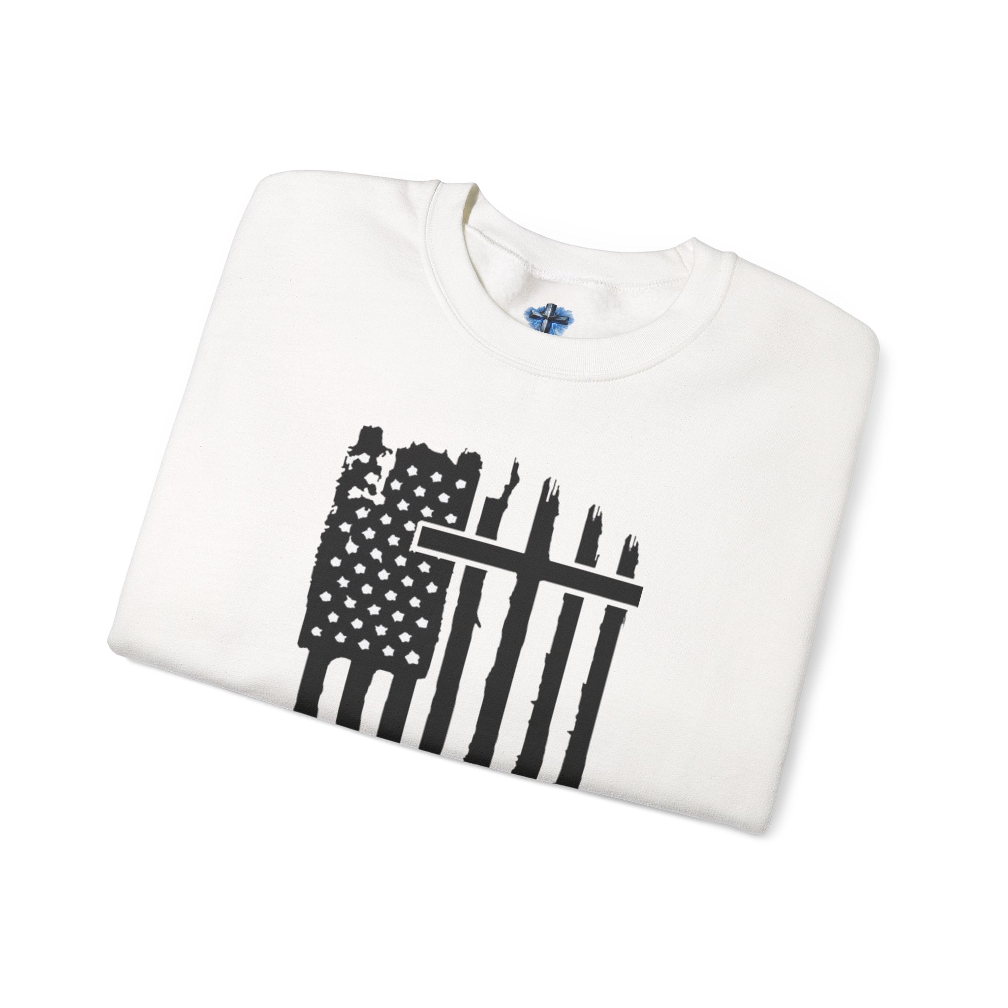 Patriotic Distressed Sweatshirt