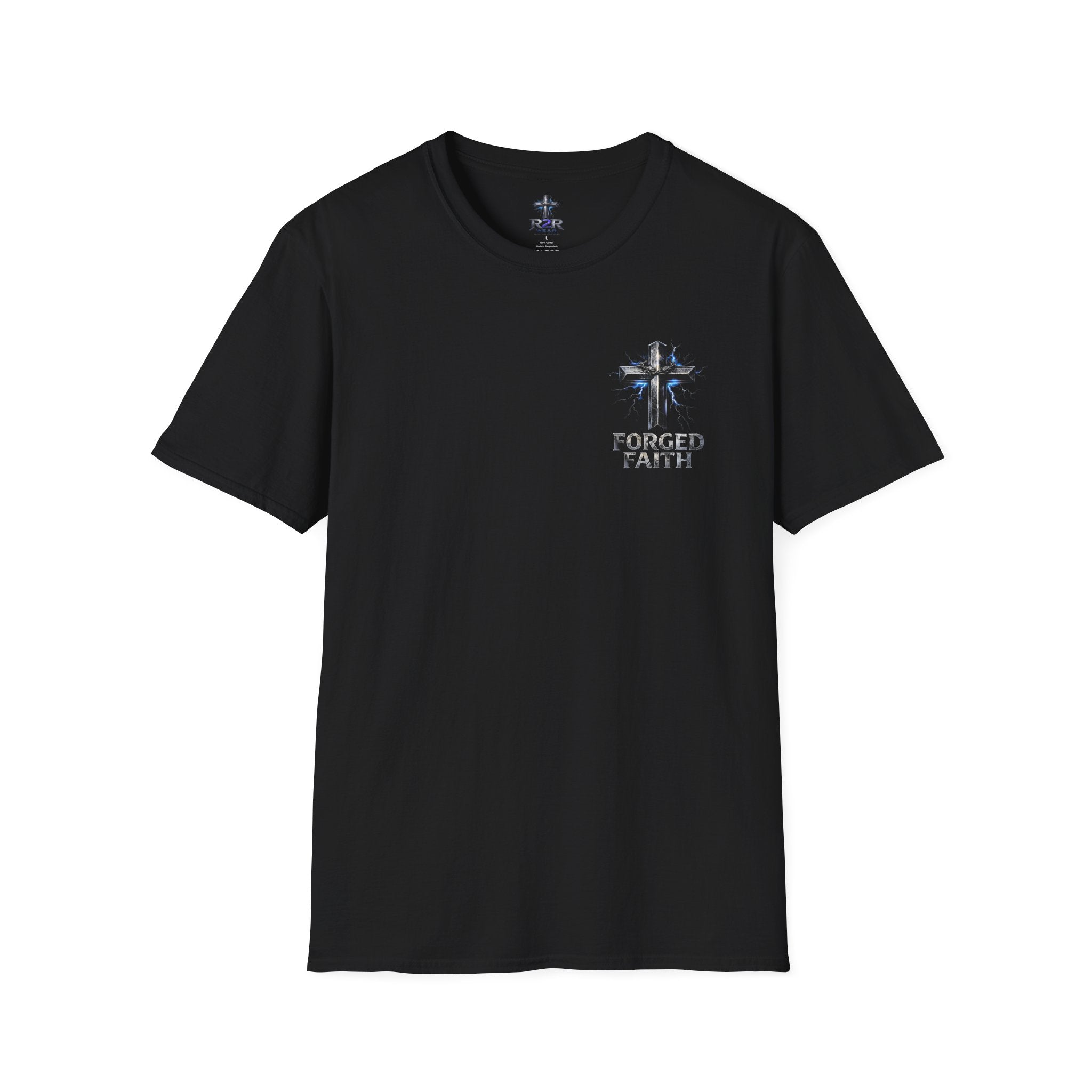 Isaiah 54:17 Shield T-Shirt — Forged Faith