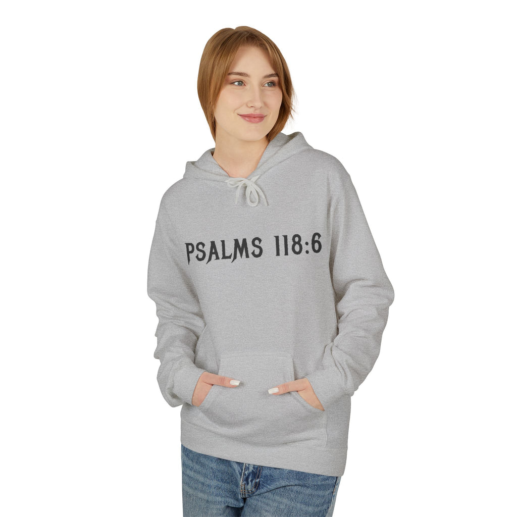 Faith Over Fear Hoodie — Psalms 118:6