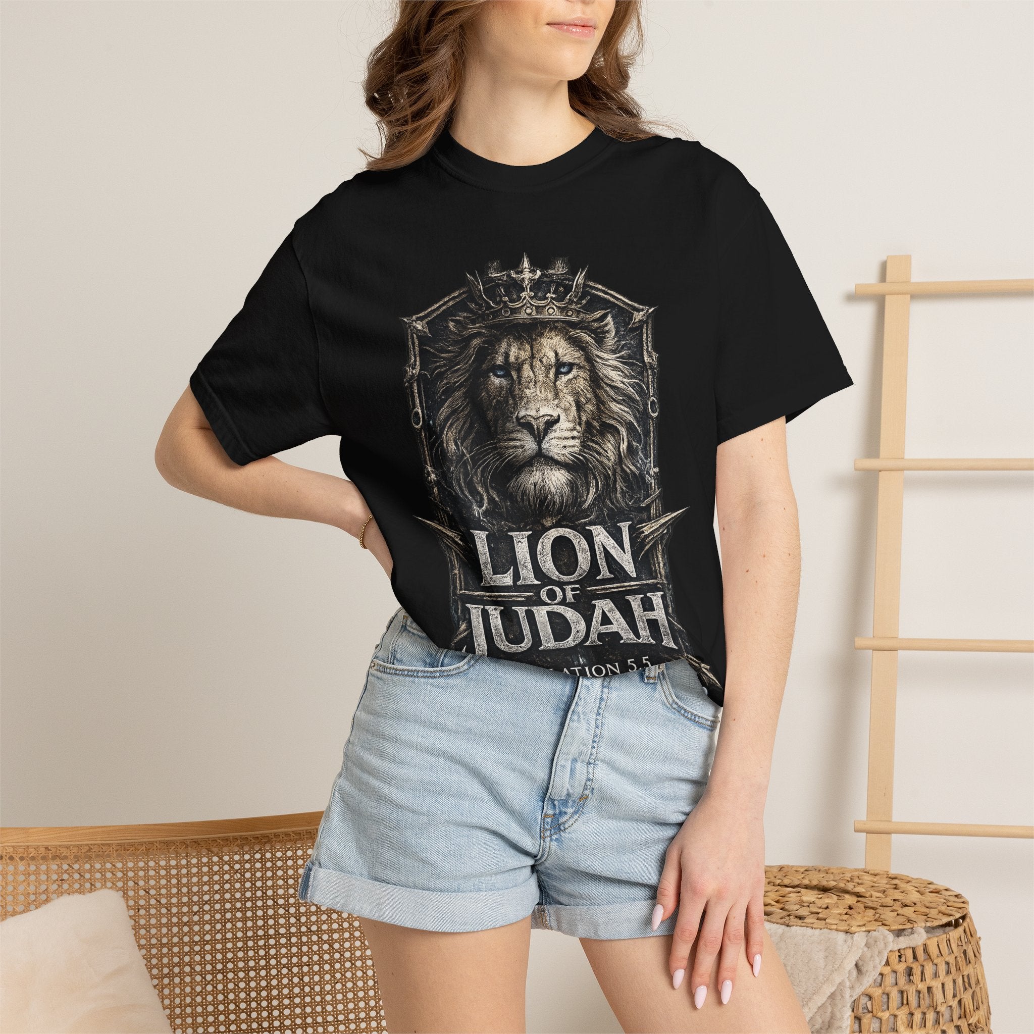 Lion of Judah T‑Shirt  (Revelation 5:5)