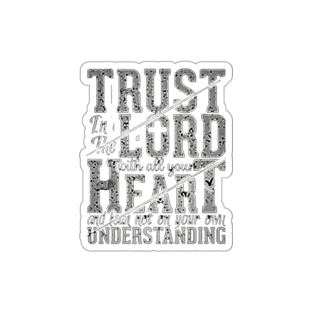 Trust in the Lord Die-Cut Stickers