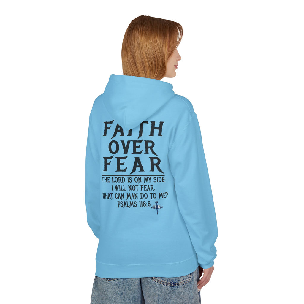Faith Over Fear Hoodie — Psalms 118:6