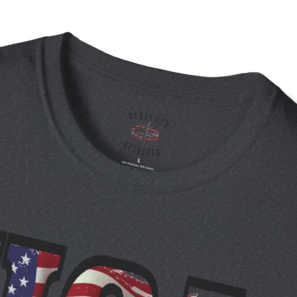 Patriotic Graphic Tee | USA My Flag My Country